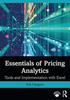 Kniha Essentials of Pricing Analytics : Tools and Implementation with Excel