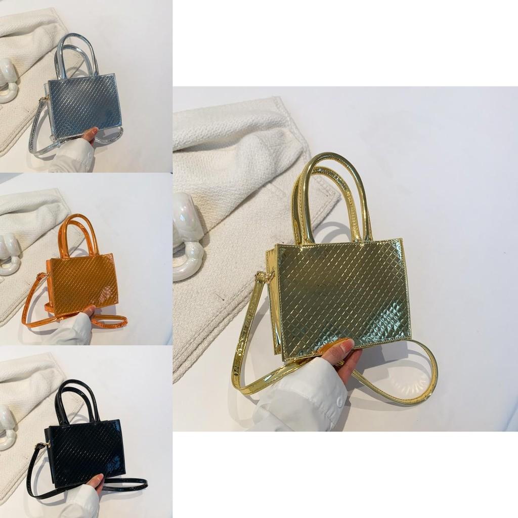 Stilvolle kleine quadratische PU-Tasche für Damen in trendigen Farben, perfekt für den lässigen Weg zur Arbeit