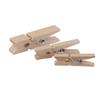 100pcs Wooden Pegs Clothes Pins Clips 25*3mm