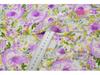 Tessuto Chiffon Crepe di Seta Francese Viola Romantico - Morbido, Non Trasparente, Stampa Primavera & Estate