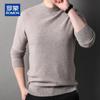 ROMON Men's Warm Cashmere Wool Blend Knit Sweater