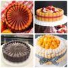 FAIS DU Silicone Round Cake Mold 8Inch Silicone Cake Pan For Baking Charlotte Cake Pan DIY Baking Strawberry Shortcake Cake Mold