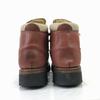 80s-90s USA Vintage Leather Vibram Lug Sole Trekking Boots 6D 23.5-24.0 Approx Reddish brown(USED)