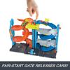 Hot Wheels Transform Race Tower Playset with 1 Mini Car (Ages 3 and Up) HKX43