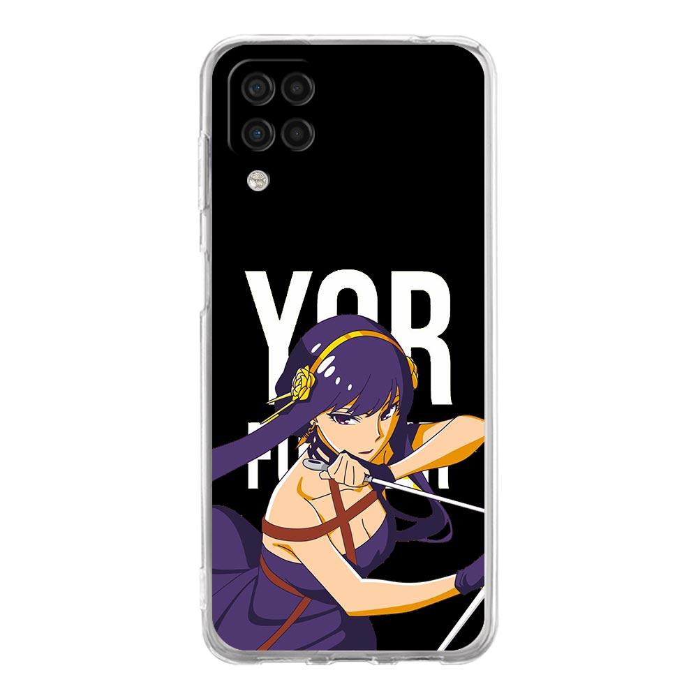 Yor Forger SPY×FAMILY Thorn Phone Case For Samsung Galaxy A51 A71 A21S A12 A11 A31 A41 A03S A13 A33 A73 A53 A52 A32 5G A23 Cover