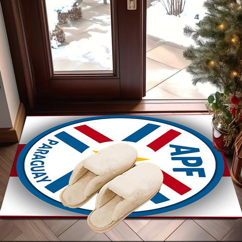 Paraguay Football Federation Emblem Area Rug Office Rug, Chair Rug, Decor Carpet Livingroom Bedroom Mat, Large Size Fan Gifts Christmas Gifts