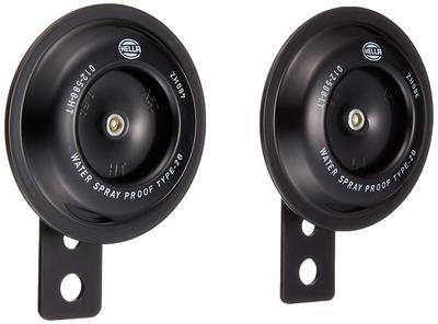 [Made by/Heller In Germany] Motorcycle Black Twin Tone Horn [Motorcycle Twin Tone Horn]