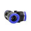 10PCS PE Air Connectors 4 6 8 10 12MM PEG Pneumatic Fitting Slip Lock Tee 3Way Plastic Pipe Water Hose Tube Quick Connector Fuel System Fittings7