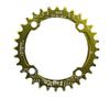 UPANBIKE Narrow Wide Round Shape Single Bicycle Chainring 104mm BCD