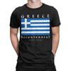 Greek Greece Flag Independence Day 1821 Bicentennial 200 years TShirt Cotton TShirts For Mens Tee Shirt Short Sleeve Top Tees