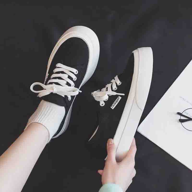 thin sole canvas shoes