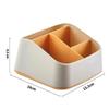 Remote Control Miscellaneous Storage Box Plastic Lattice Student Desktop Stationery Rack Storages Boxs Home Cosmetics Organizer