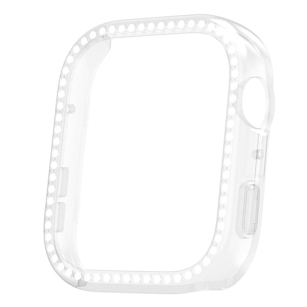 Bling PC Hollow Case For Huawei Watch Fit4/3/4 Pro Diamond Crystal Bumper for Huawei Watch Fit4 Anti Drop Shell Screen Protector