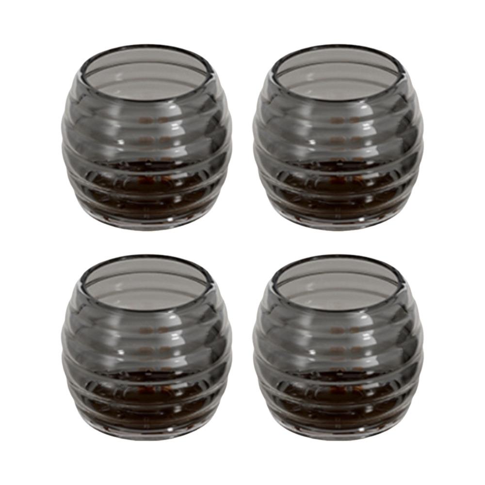 4KS Snížení hluku Kryt nohou stolu Silikonové podložky pod nábytek Nový kryt nohou nábytku pro pohovku židli