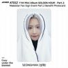 ATEEZ Golden Hour Part.2 Makestar Meet & Call Event Part.2 Carte photo de bienfaisance