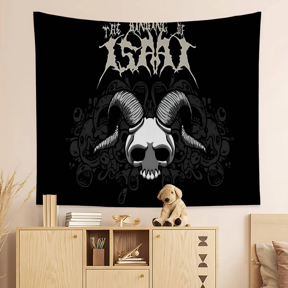 Action Game The Binding Of Isaac Tapestry Art Printing Japanese Wall Tapestry Anime Wall Hanging Home Decor