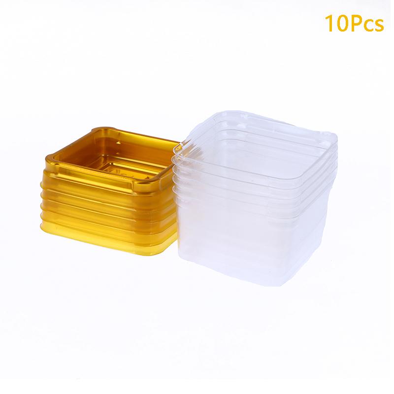 Clear Plastic Cake Boxes And Packaging Box Moon Cake Box Egg-Yolk Puff Blister Box Baking Decor Storage Container Dome Box