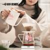 MHW-3BOMBER 500ML Coffee Server Dripper Pour Over Maker Brewer Pot Glass Coffee Server Valentine's Day Gift Cafe Accessories