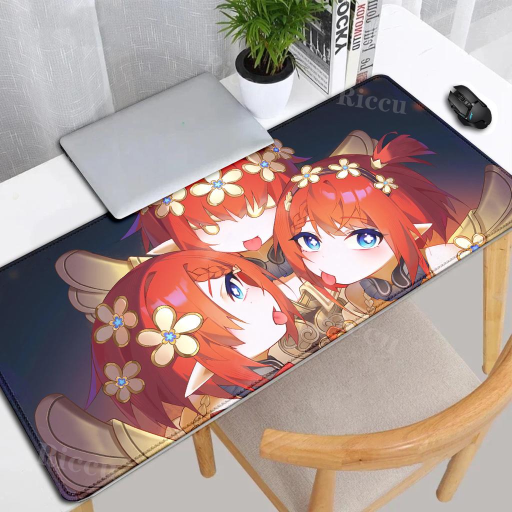 Tribbie Honkai Star Rail Mouse Pad PC XXL Keyboard Rug Laptop Star Gaming teclado Mousepad Computer Anime Gamer Cabinet Desk Mat