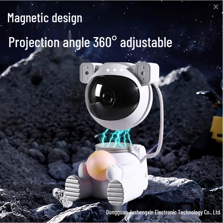 Starry Sky Astronaut Projection Lamp - Children's Decorative LED Night Light