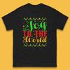 Merry Christmas Mens T Shirt Womens Tops Tees Joy To The World Christmas Top
