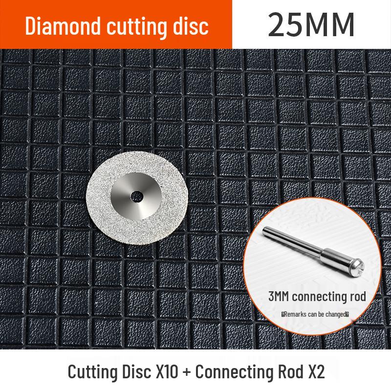 Electric Grinder Diamond Cutting Disc for Jade, Amber, Glass Polishing & Engraving