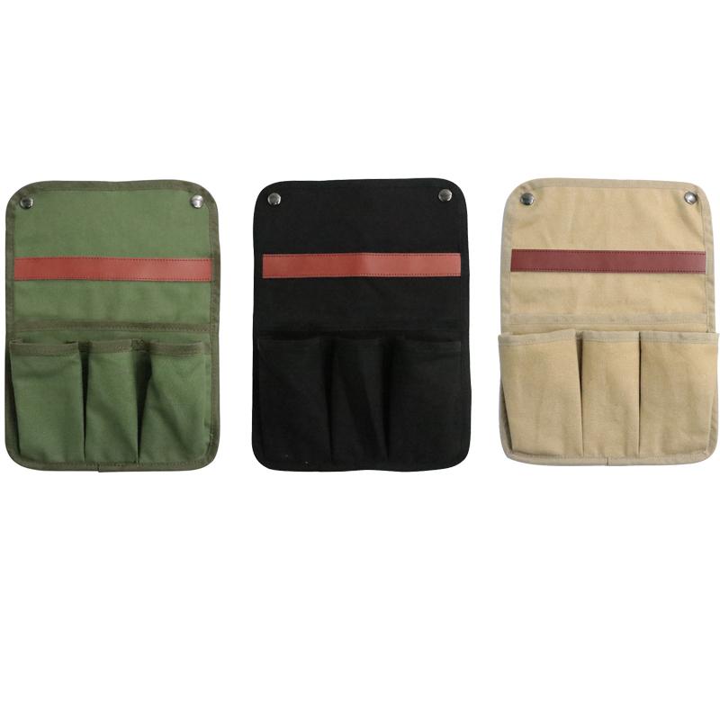 Outdoor Camping Stuhl Arm Lagerung Tasche Leinwand Strand Stuhl Hängen Lagerung Taschen