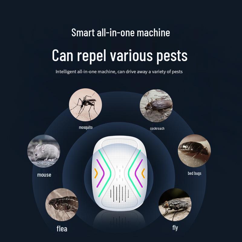 Ultraschallmaus- und Mückenabwehr mit Doppelfrequenz - Hochleistungs-KI-Lösung