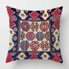 Home Decor Colorful Ethnic Pattern Digital Print Pillow Covers Pattern Cushion Cover Suitable for Sofa Bedroom Car Pillow Cover