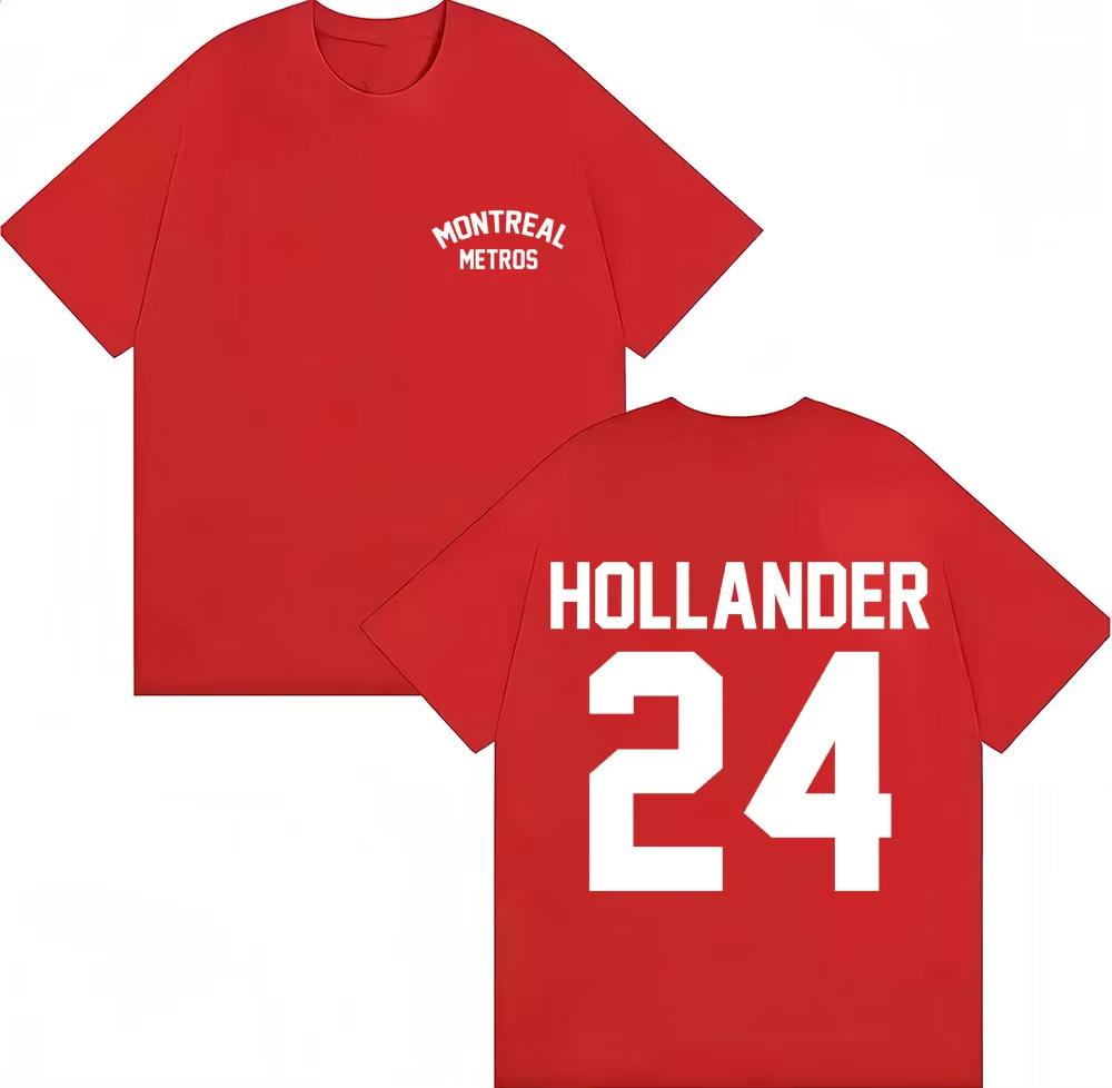 Heated Rivalry Shane Hollander 24 Montreal Metros TshirtS Men's Fashion Vintage Popular T Shirt O-Neck T-shirts