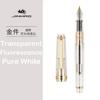JINHAO 82 Fountain Pen Transparency Pen Spin Golden EF F M Nib Business Office School Supplies Ink Pens Stationery