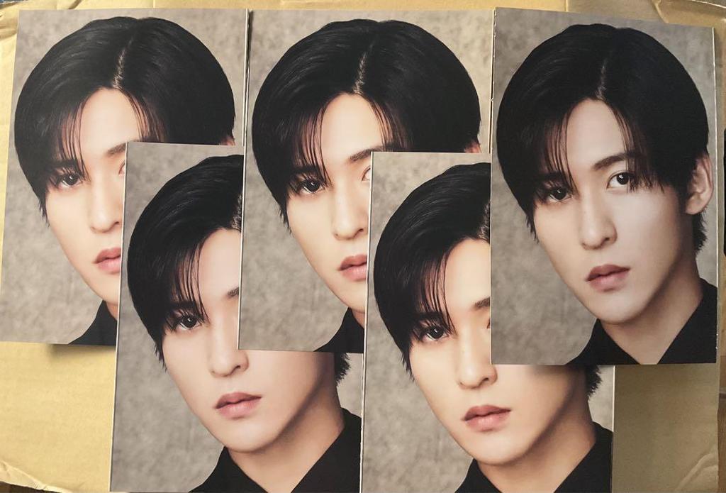 [USED] 5 Face Cards Ren Meguro Tatsuya Fukazawa Snow Man / THE BEST