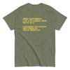 Militarny Pudełko na Amunicję 5.56 Grafika Unisex Klasyczny T-shirt