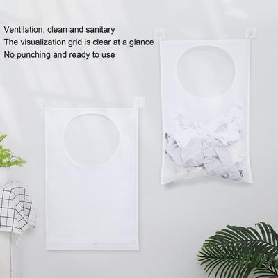 Easy To Use Large Capacity Practical Space Saving Wall Mounted Bathroom Storage Bag Clothes Storage Bag