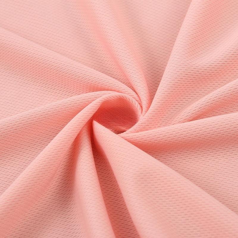 Bird's Eye Mesh Fabric Knitted By The Meter for Clothing Dresses T-shirt Sewing Plain Quick-drying Sportswear Textile Breathable