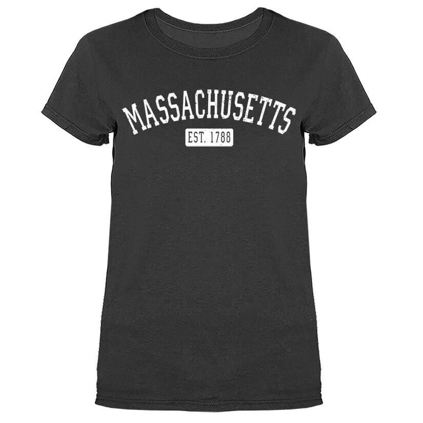 State of Massachusetts MA Women s T-shirt Unisex T-Shirt S