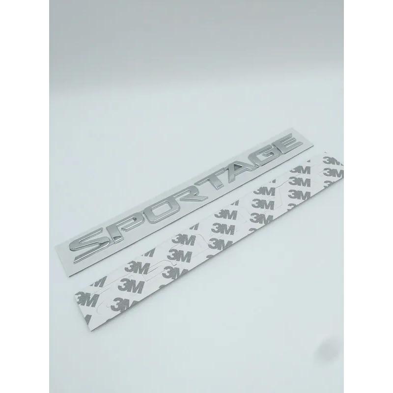 1 pièce 3D ABS SPORTAGE Lettres Coffre arrière Autocollants Emblème badge sticker Décalcomanie style Accessoires