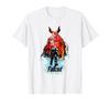Fallout TV Series Deathclaw Flame Scene with Show Logo T-Shirt