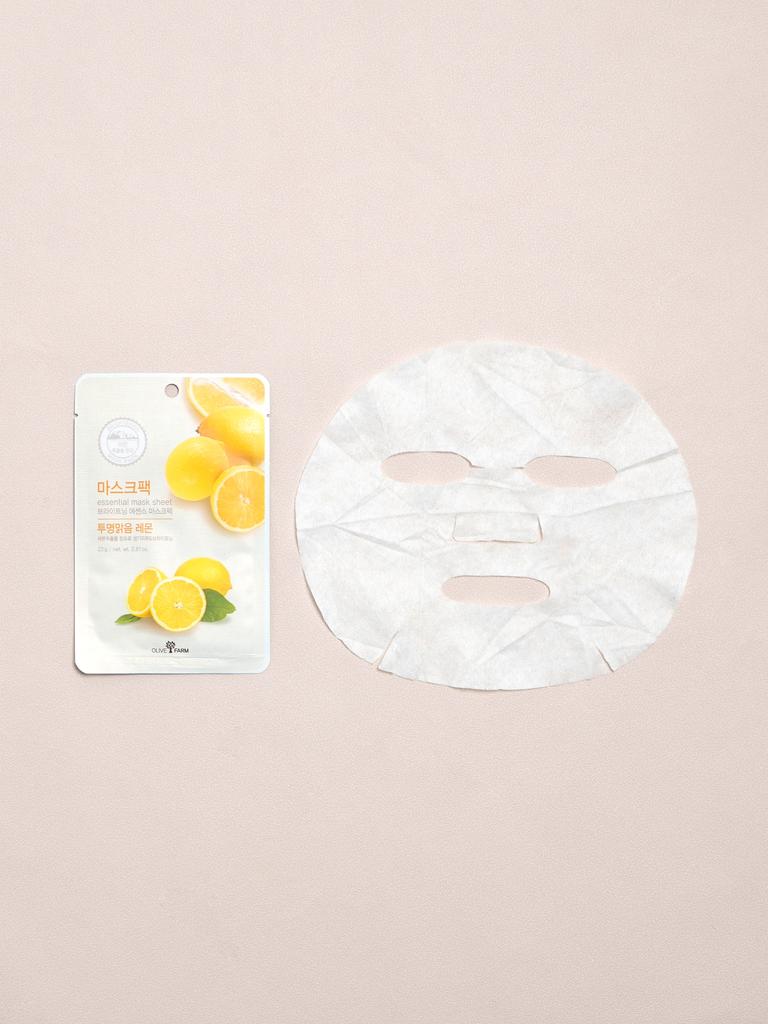Olive Farm Essential Lemon Mask Sheet