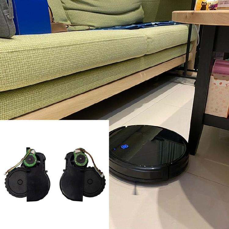 2 Stück Bequemer Radwechsel Stabiles Staubsaugerrad Kunststofftextur