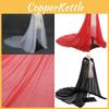 Adult Vintage Hooded Cape Cloak In Sheer Mesh Fabric For Halloween