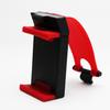Car Kit Steering Wheel Type Mobile Phone Holder, ABS Silicone Mobile Phone, Adjustable Mobile GPS Holder