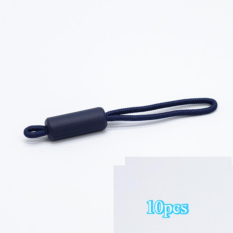10PCS Long Handle Zipper Pullers Zipper Slider Extension Rope Garment Bag Zipper Repair Tools DIY Sewing Supplies