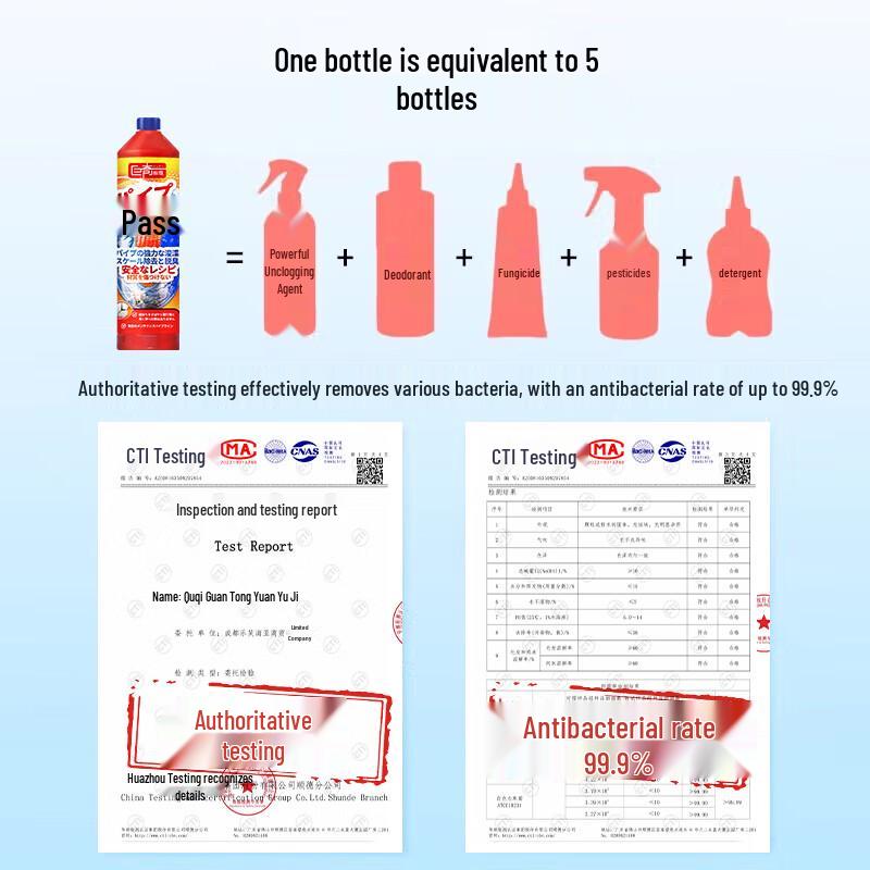 Kraftvoller Abfluss- und Rohrverstopfer