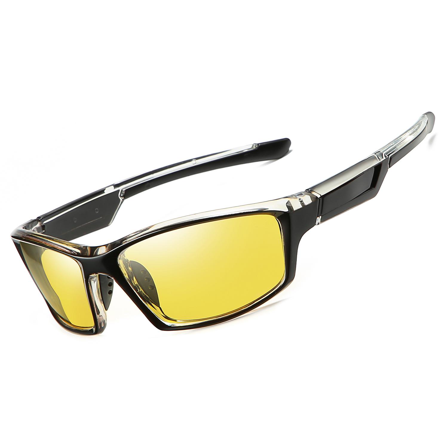 

Поляризованные солнцезащитные очки ReyDix для занятий спортом на открытом воздухе унисекс с защитой от ультрафиолета, UV400 жёлтый