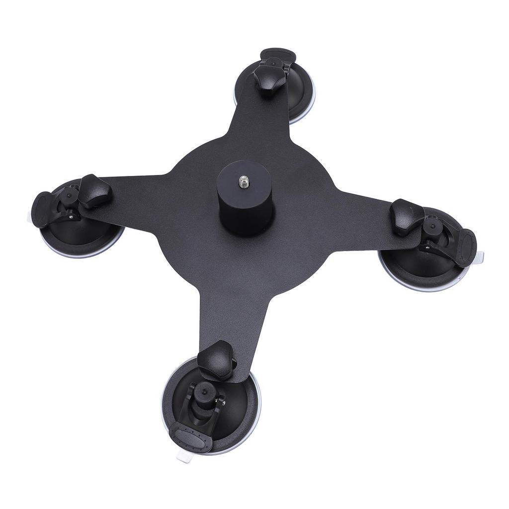 Sunroof Suction Cup Mount Punchless Quick Release Stable Signal Satellite Suction Cup Car Mount for RVs Boats Road Trips