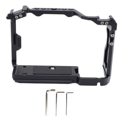 Camera Cage Aluminum Alloy Vertical Horizontal Mount Protective Frame with 14in 38in Cold Shoe