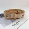 Rhinestone Belt Women'S Decorative Belt Accessories Summer Belt Sequins Color Niche With Jeans Belt