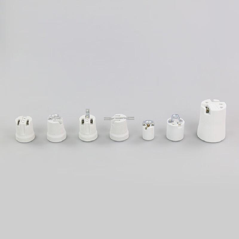 Jinyulai E27 High-Temperature Ceramic Lamp Holder