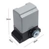 550W 1400rpm Electric Sliding Gate Opener 220V 1000KG Automatic Motor 2 Remote Kit Heavy Duty